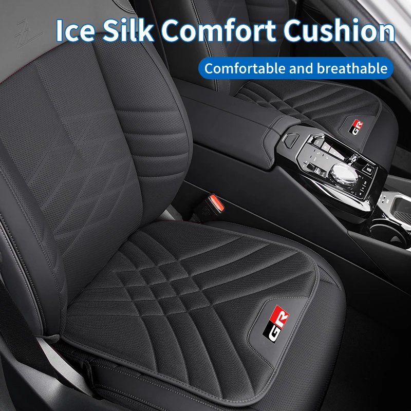 Car Ice Silk Seat Cushion Protection Cover Interior Accessories For Toyota GR Gazoo Racing Sport C-HR RAV4 AE110 Avensis Prado
Car Ice Silk Seat Cushion Protection Cover Interior Accessories For Toyota GR Gazoo Racing Sport C-HR RAV4 AE110 Avensis Prado