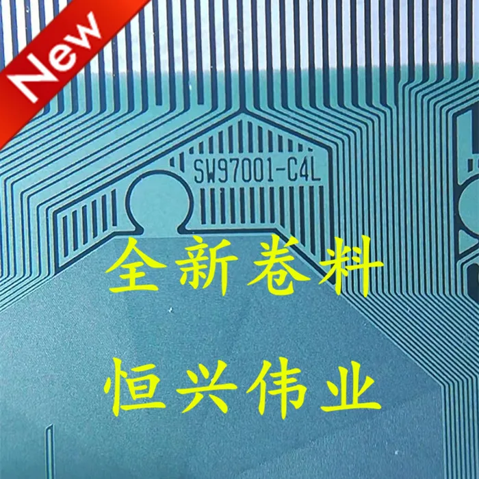 SW97001-C4L New LCD Driver IC COF/TAB Coil material
SW97001-C4L New LCD Driver IC COF/TAB Coil material