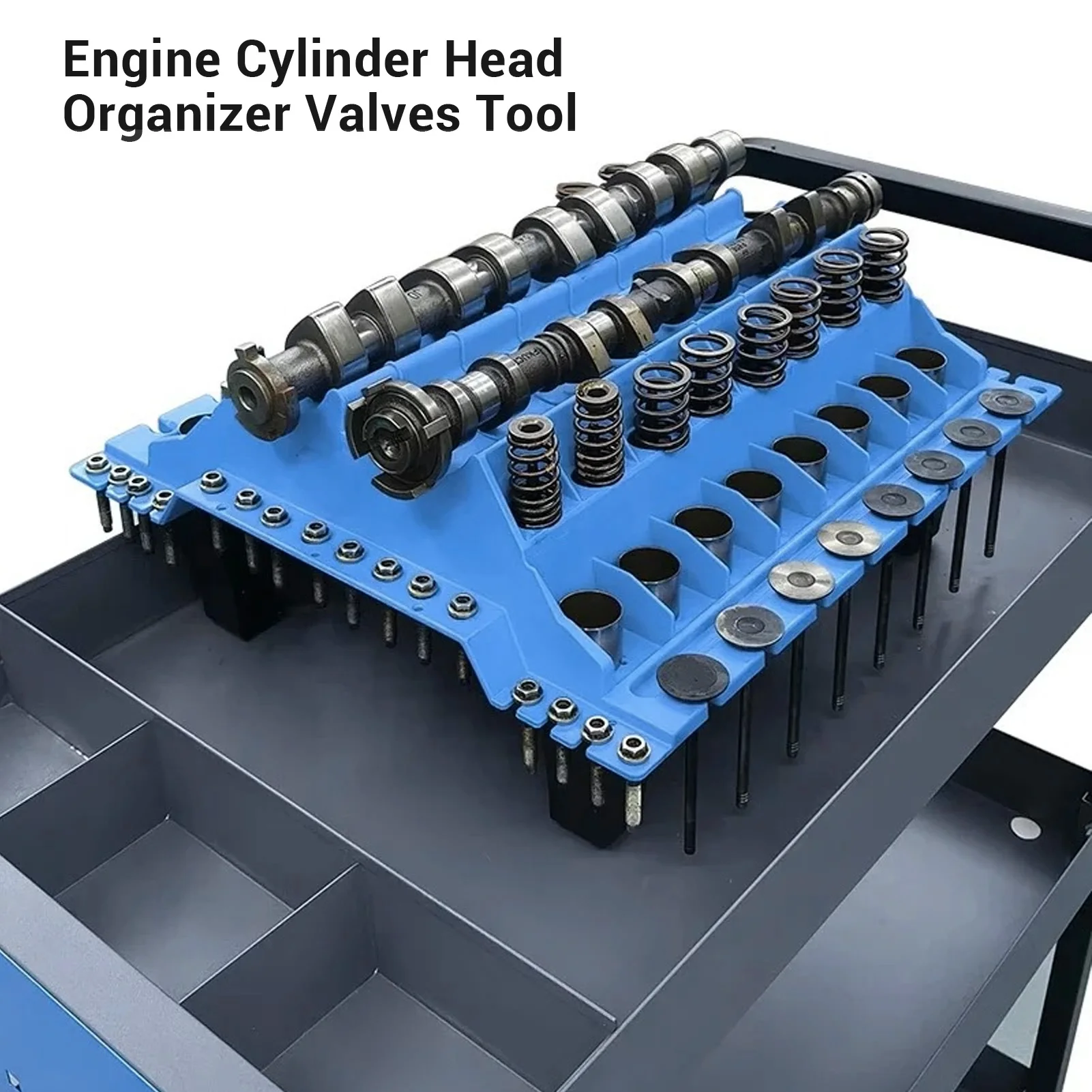 Engine Cylinder Head Organizer Valves Tool Engine Component Organizer Valves Stand for Store Valve Springs Camshafts Locks
Engine Cylinder Head Organizer Valves Tool Engine Component Organizer Valves Stand for Store Valve Springs Camshafts Locks