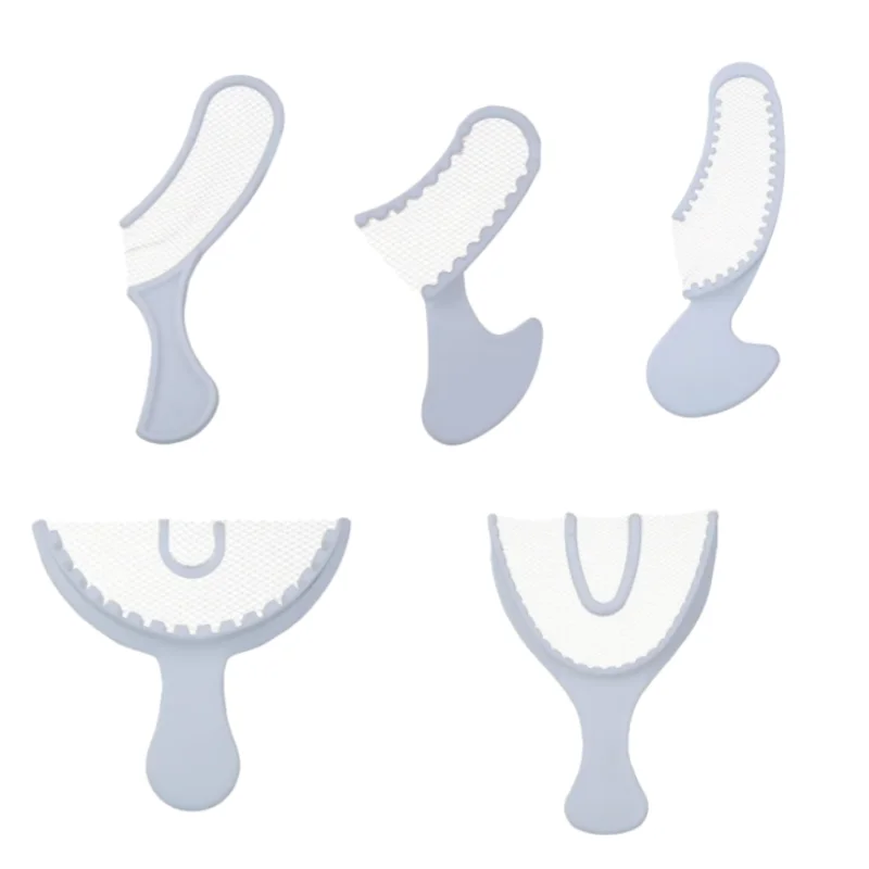 50pcs Disposable Dental Bite Registration Trays Plastic Teeth Impression Tray with Tear-Resistant Mesh Dentistry Oral Care Tools
50pcs Disposable Dental Bite Registration Trays Plastic Teeth Impression Tray with Tear-Resistant Mesh Dentistry Oral Care Tools