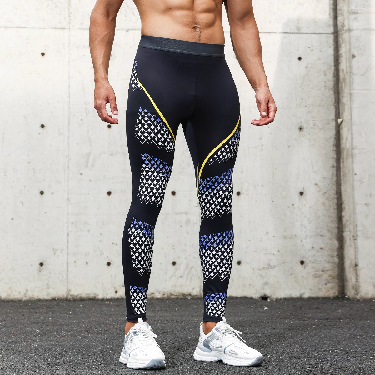 Men's Running Leggings Sportswear Quick Dry Gym Fitness Tights Workout Training Jogging Sports Trousers Compression Sport Pants
Men's Running Leggings Sportswear Quick Dry Gym Fitness Tights Workout Training Jogging Sports Trousers Compression Sport Pants