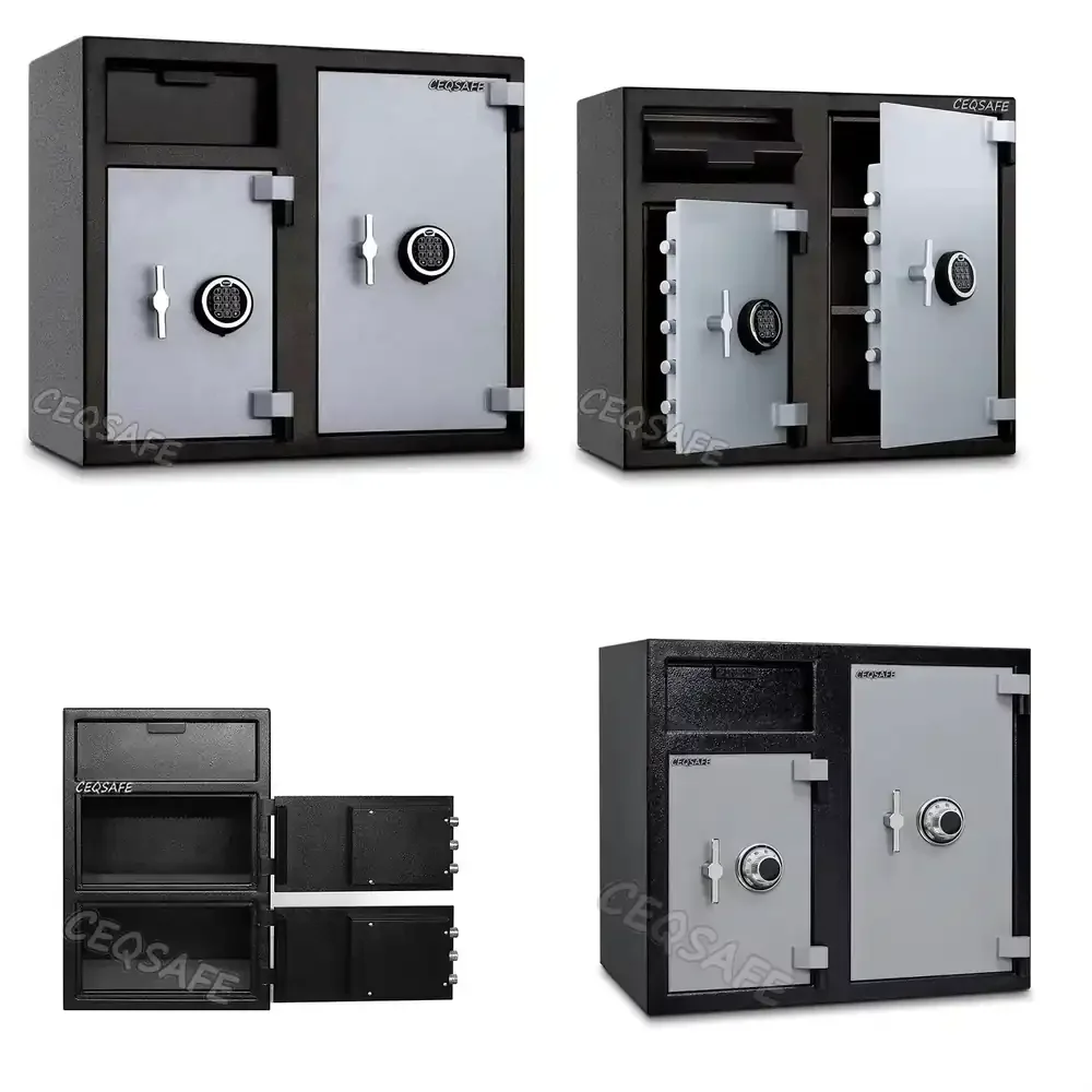 CEQSAFE High Security Money Cash Deposit Safes Commercial Safe Box
CEQSAFE High Security Money Cash Deposit Safes Commercial Safe Box