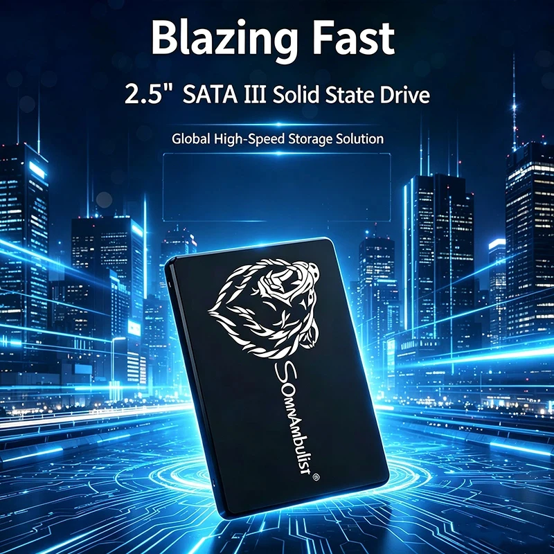 SomnAmbulist Solid State Drive 2.5 Inch for 3.0 Desktop Notebook 2t Computer, Hard Disk 128GB 256GB 512GB for Laptop Desktop
SomnAmbulist Solid State Drive 2.5 Inch for 3.0 Desktop Notebook 2t Computer, Hard Disk 128GB 256GB 512GB for Laptop Desktop