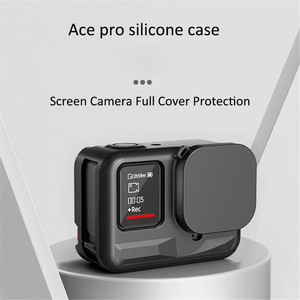 For Insta360 Ace Pro Silicone Cover Protective Case Silicone Protective Case Sports Camera Protective Accessory
For Insta360 Ace Pro Silicone Cover Protective Case Silicone Protective Case Sports Camera Protective Accessory