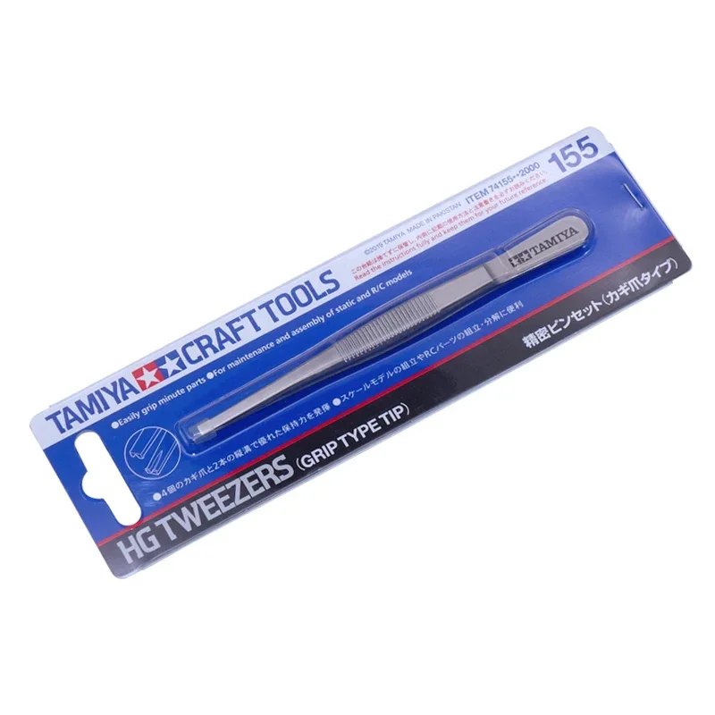 TAMIYA 74155 HG Tweezers(Grip Type Tip) Stainless Steel Precision Tweezers Straight Head Hook Clamp Model Making Craft Tools
TAMIYA 74155 HG Tweezers(Grip Type Tip) Stainless Steel Precision Tweezers Straight Head Hook Clamp Model Making Craft Tools