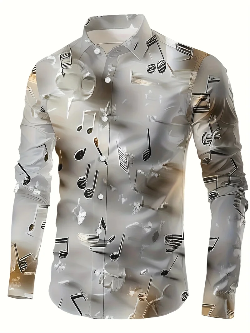 2025 Spring New Men's Shirt 3D Printed Retro Simple Printed Long Sleeve Casual Shirt Men's Fashion Casual Collar
2025 Spring New Men's Shirt 3D Printed Retro Simple Printed Long Sleeve Casual Shirt Men's Fashion Casual Collar