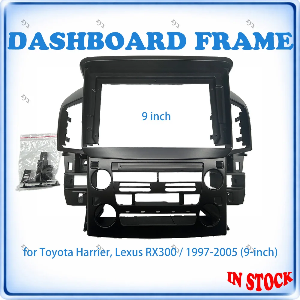 Рамка для автомагнитолы Toyota Harrier и Lexus RX300 1997-2005, 9-дюймовая панель стереосистемы, проводка, кабель питания
Рамка для автомагнитолы Toyota Harrier и Lexus RX300 1997-2005, 9-дюймовая панель стереосистемы, проводка, кабель питания