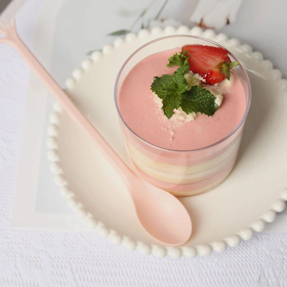 4pcs Coffee Spoons Plastic Dessert Kitchen Tableware Smooth Easy Clean For Drinks Cakes Watermelon Parties
4pcs Coffee Spoons Plastic Dessert Kitchen Tableware Smooth Easy Clean For Drinks Cakes Watermelon Parties