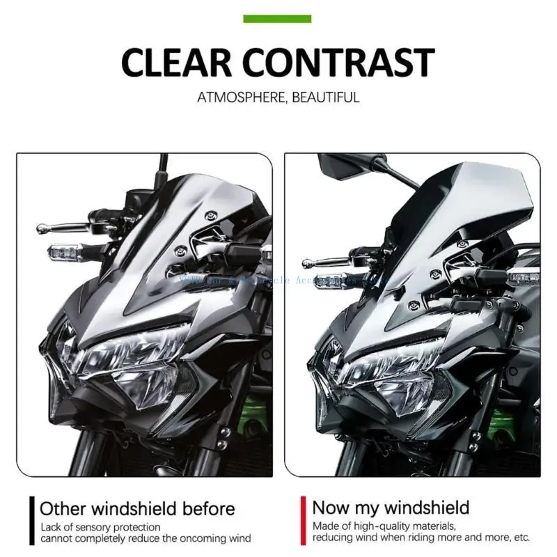 L5BC Double Bubble Wind Deflector Plastic Motorcycle Windscreen for Motorbike z900
L5BC Double Bubble Wind Deflector Plastic Motorcycle Windscreen for Motorbike z900