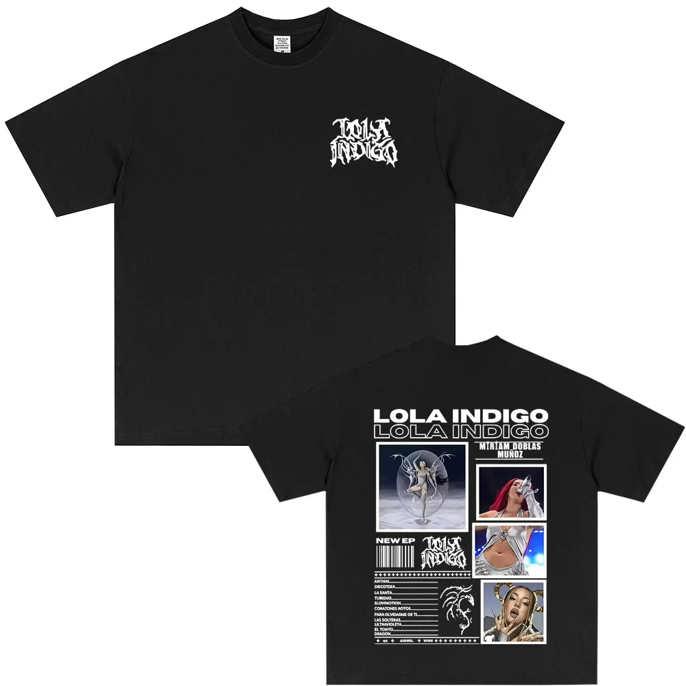 Singer Lola 2025 Tour Graphic T-shirt Men Women Fashion Pop Music Oversized Streetwear Male High Quality Soft Cotton T Shirts
Singer Lola 2025 Tour Graphic T-shirt Men Women Fashion Pop Music Oversized Streetwear Male High Quality Soft Cotton T Shirts