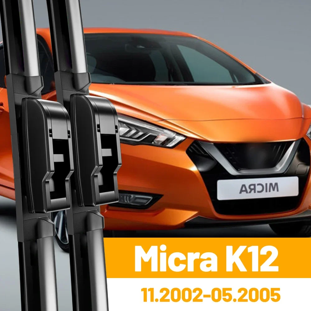 Wiper Front Wiper Blades For Nissan Micra K12 2002 - 2005 Windshield Windscreen Window Brushes 21"+18" Accessories
Wiper Front Wiper Blades For Nissan Micra K12 2002 - 2005 Windshield Windscreen Window Brushes 21"+18" Accessories