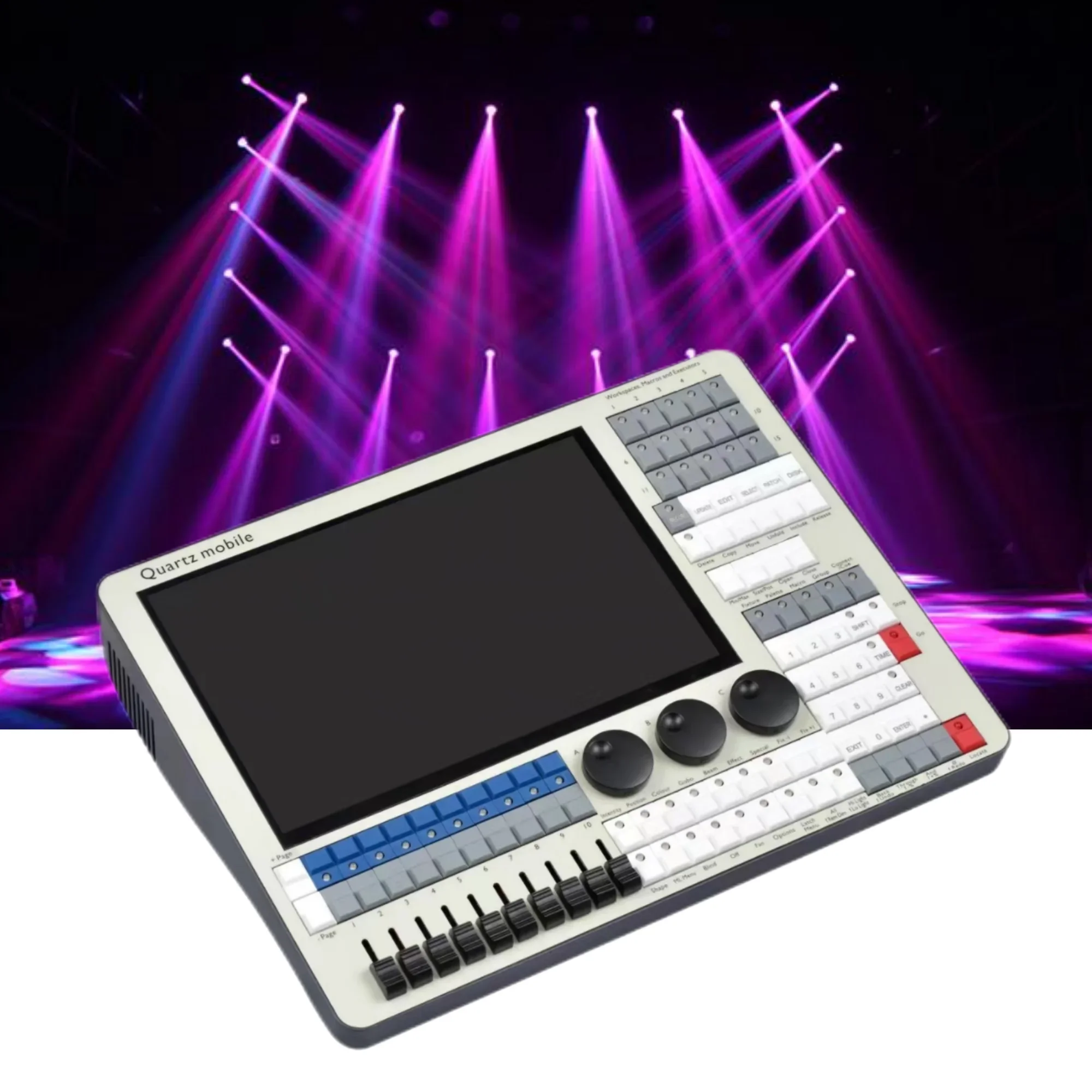Console I5 CPU Touch Screen V16 Quartz DMX Controller V17 Version Tiger Touch Mini
Console I5 CPU Touch Screen V16 Quartz DMX Controller V17 Version Tiger Touch Mini