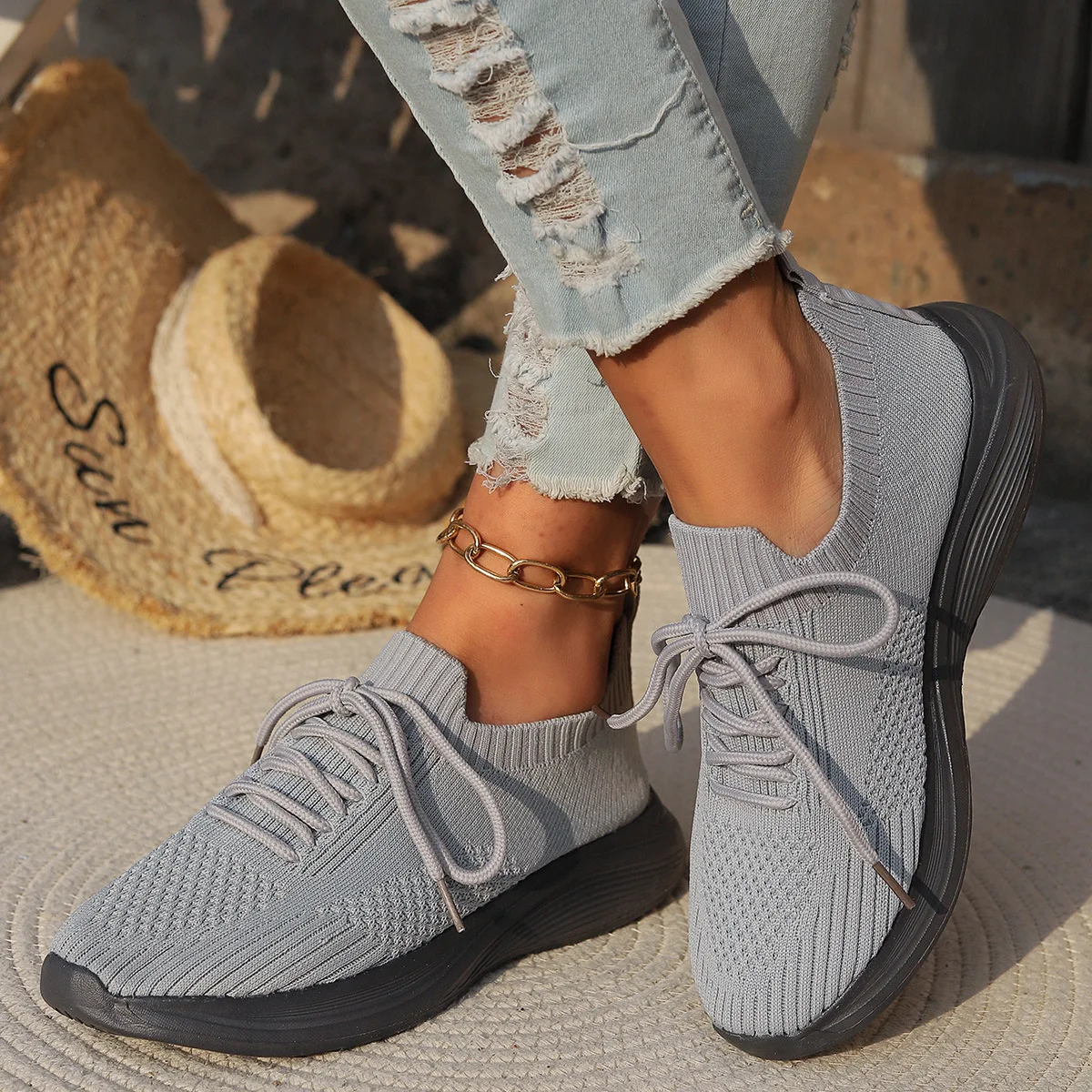 Women Sneaker Casual Shoes Breathable Mesh Lace-up Sneakers Ladies Platform Vulcanized Shoes Women Shoes Zapatillas Mujer
Women Sneaker Casual Shoes Breathable Mesh Lace-up Sneakers Ladies Platform Vulcanized Shoes Women Shoes Zapatillas Mujer