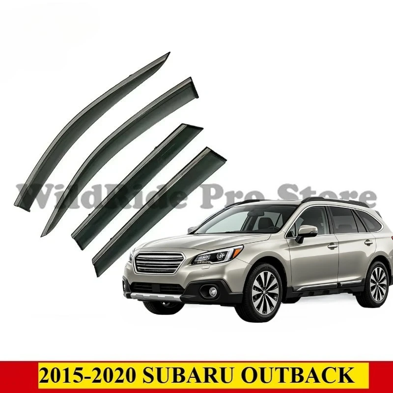 High Transparency Rain Guards for SUBARU OUTBACK 2015-2020 - UV Protection, OEM Fitment
High Transparency Rain Guards for SUBARU OUTBACK 2015-2020 - UV Protection, OEM Fitment