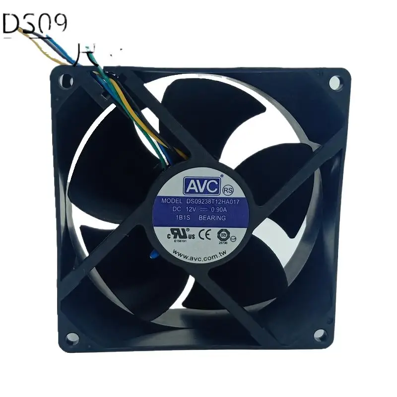 AVC 9238 12V 4-Wire PWM Temperature Control CPU Chassis Cooling Fan DS09238T12HA017 Max Airflow Rate
AVC 9238 12V 4-Wire PWM Temperature Control CPU Chassis Cooling Fan DS09238T12HA017 Max Airflow Rate