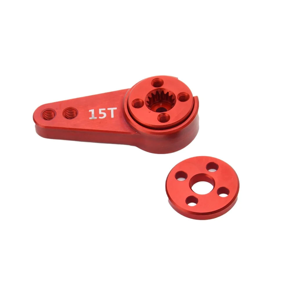 ADU Racing 15T Metal Servo Arm with 10 ° Adjustable Angle Direction Aluminum Alloy 7075 T6 Material for Scx6
ADU Racing 15T Metal Servo Arm with 10 ° Adjustable Angle Direction Aluminum Alloy 7075 T6 Material for Scx6