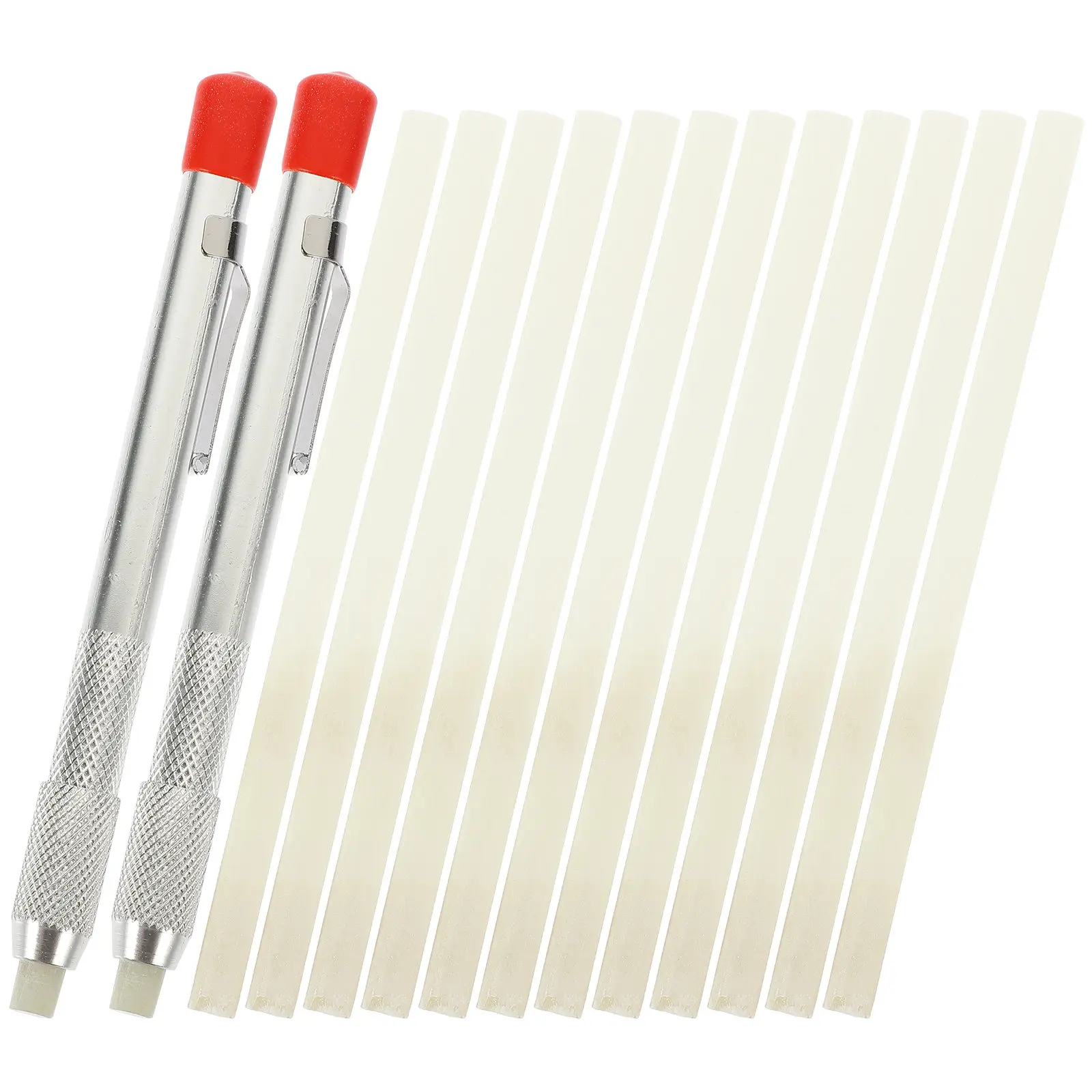 1Set Soapstone Marker Pen Kit Professional Welding Tools for Industrial Metalwork Anti Skid Design Secure Screw on End
1Set Soapstone Marker Pen Kit Professional Welding Tools for Industrial Metalwork Anti Skid Design Secure Screw on End