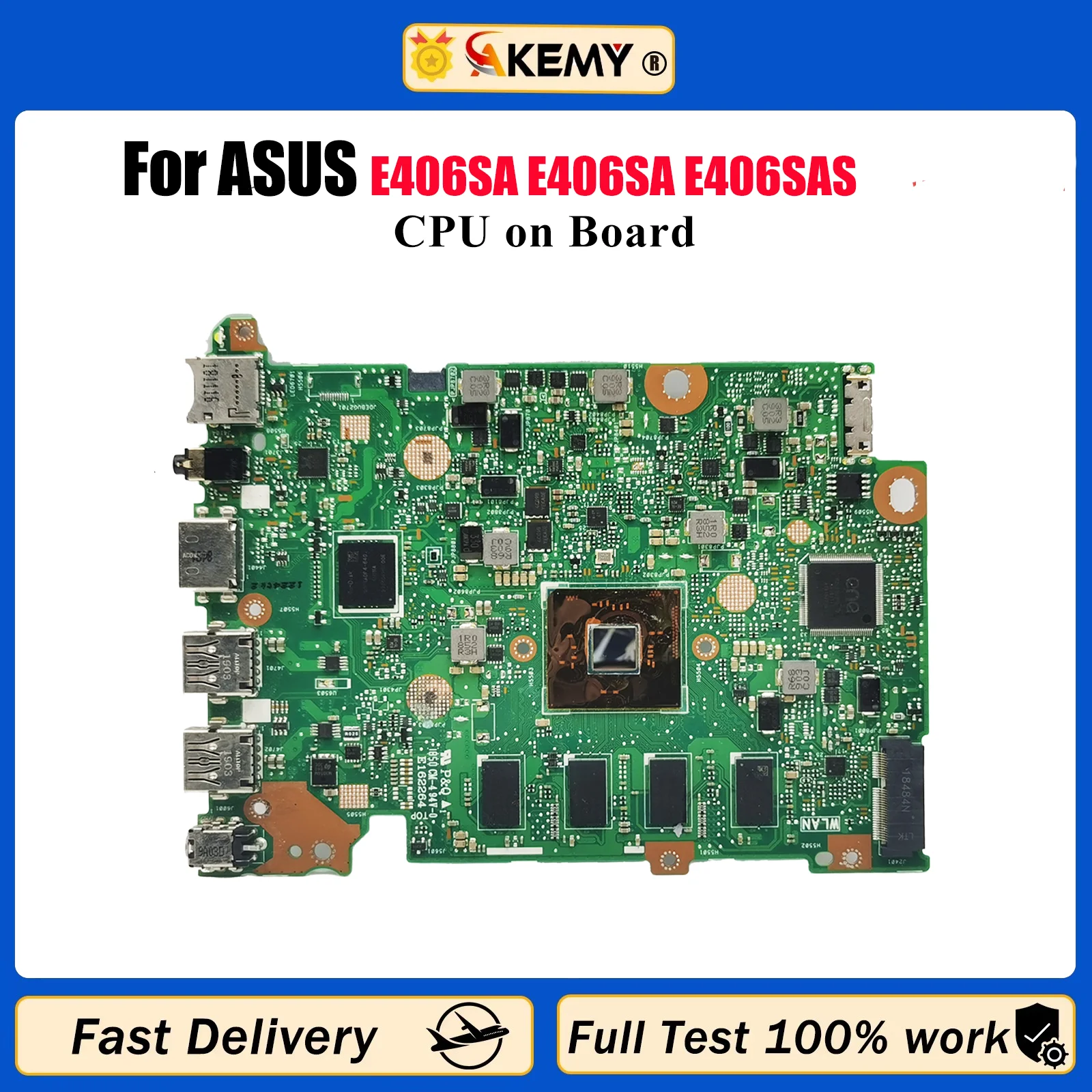 E406SA Материнская плата для ноутбука ASUS EeeBook E406S E406SA E406SAS Материнская плата для ноутбука с процессором 100% тестирование ОК быстрая доставка stk
E406SA Материнская плата для ноутбука ASUS EeeBook E406S E406SA E406SAS Материнская плата для ноутбука с процессором 100% тестирование ОК быстрая доставка stk