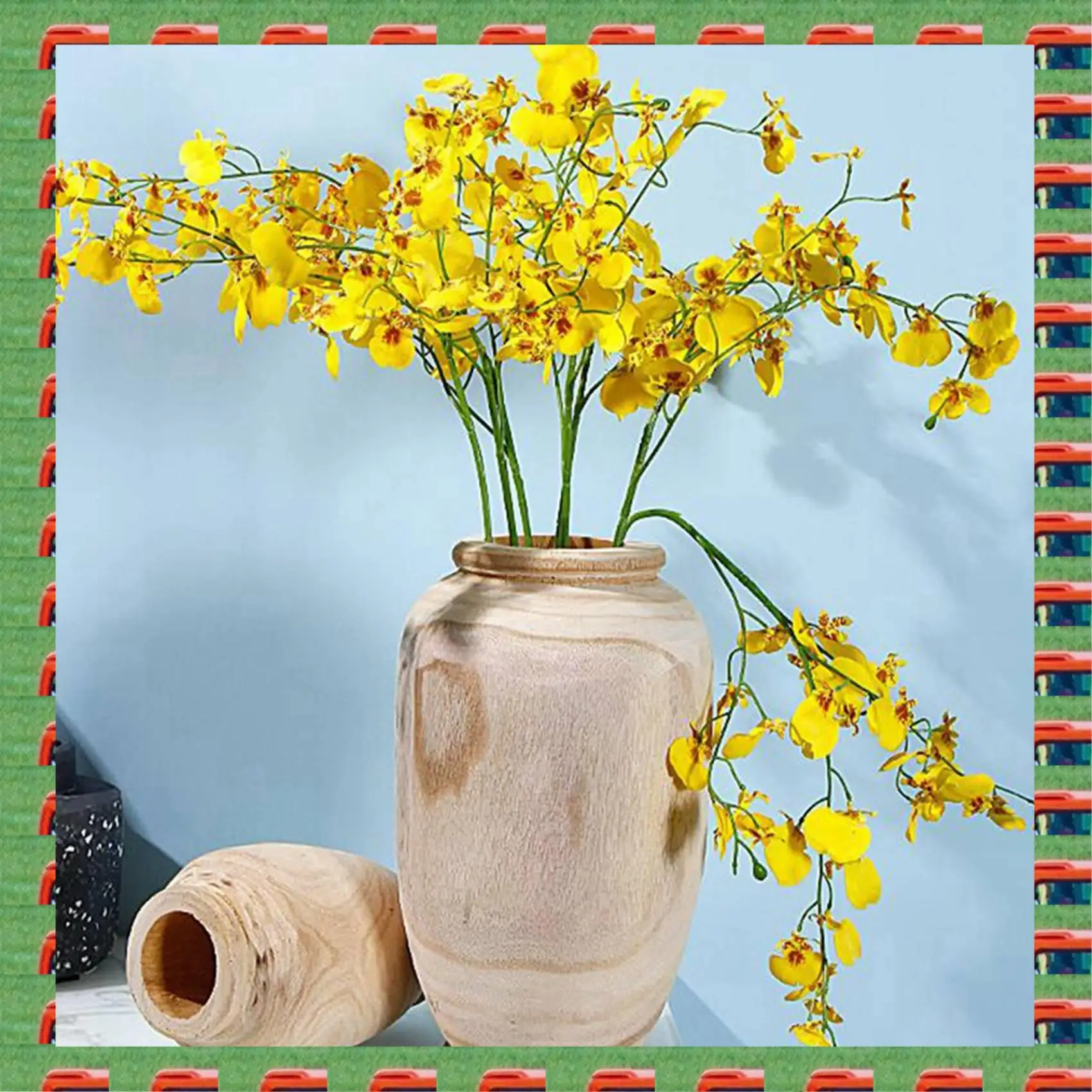 ABMO 2X Wooden Vase Decoration Living Room Table Solid Wood Ware Flower Bottle Ornament Home Decoration
ABMO 2X Wooden Vase Decoration Living Room Table Solid Wood Ware Flower Bottle Ornament Home Decoration