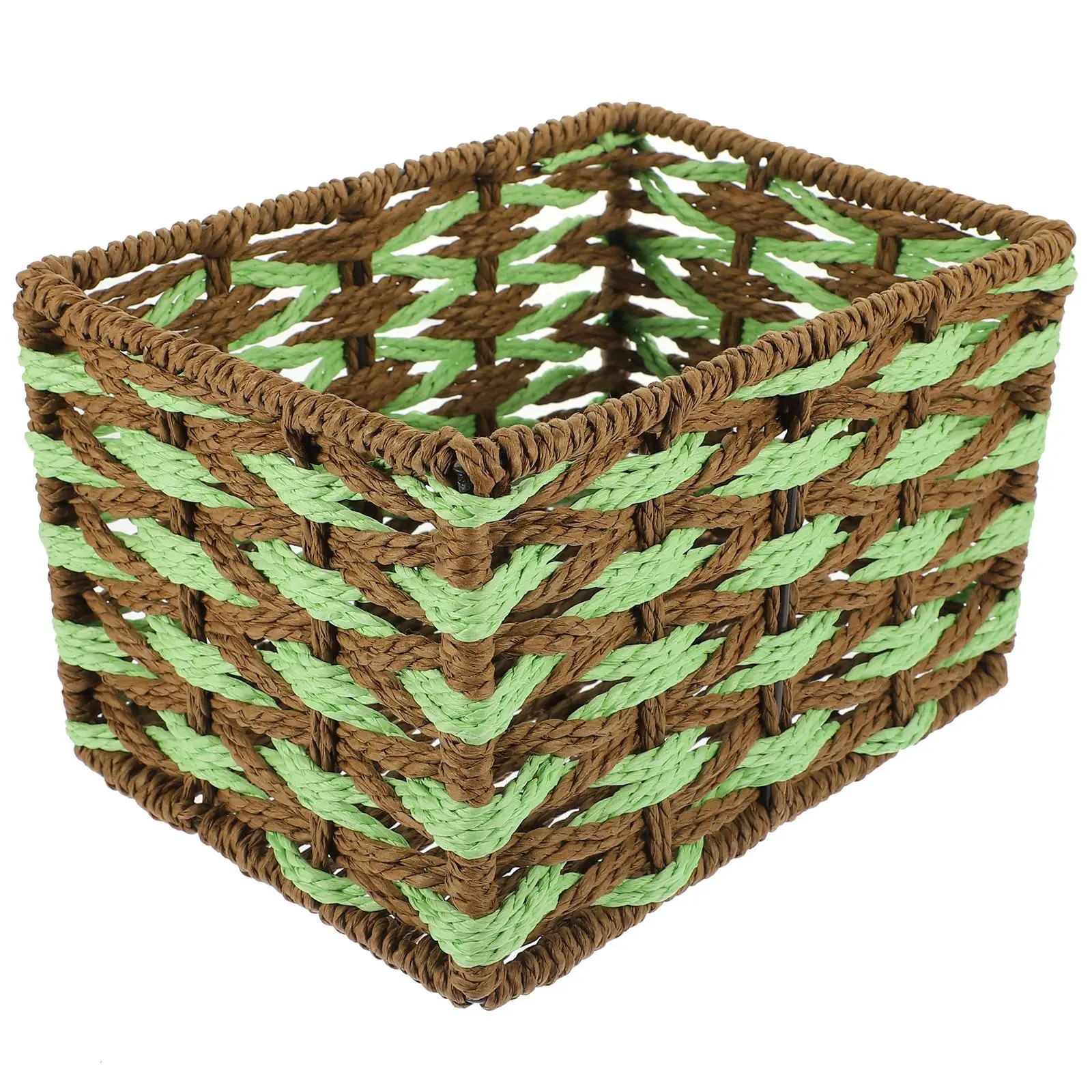 Rectangular Woven Paper Rope Storage Basket Sundry Container Shelves Household ganizer Fruit Snack Holder Bathroom Bedroom Decor
Rectangular Woven Paper Rope Storage Basket Sundry Container Shelves Household ganizer Fruit Snack Holder Bathroom Bedroom Decor