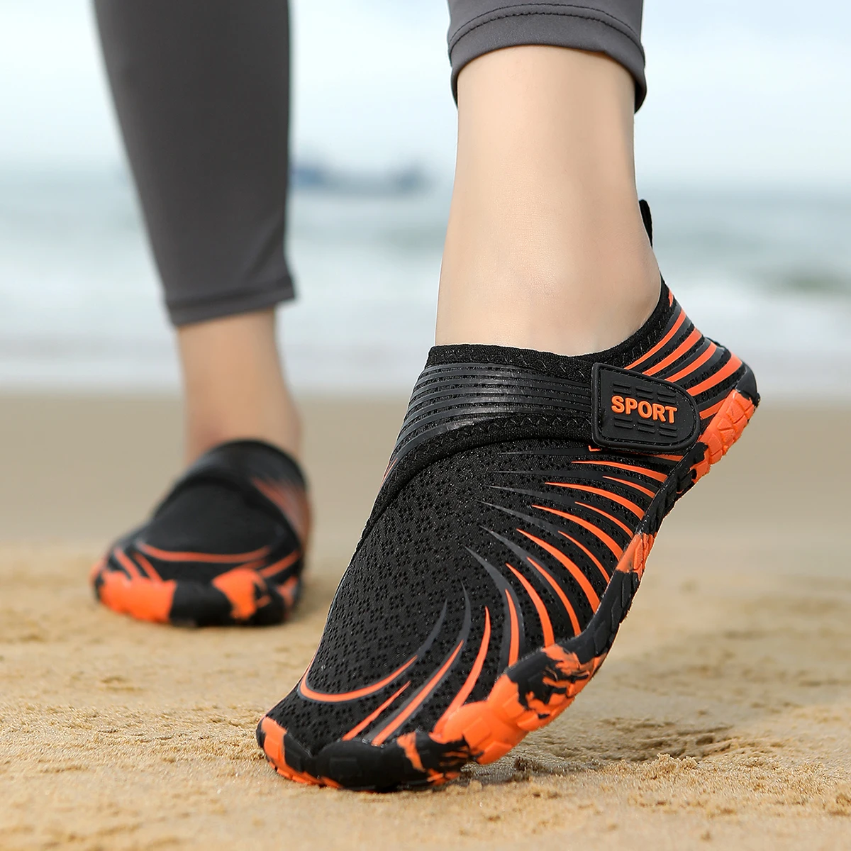 Unisex Quick-drying River Tracing Shoes Indoor Fitness Outdoor Sports Interference Water Beach Shoes Couples Swimming Men Women
Unisex Quick-drying River Tracing Shoes Indoor Fitness Outdoor Sports Interference Water Beach Shoes Couples Swimming Men Women