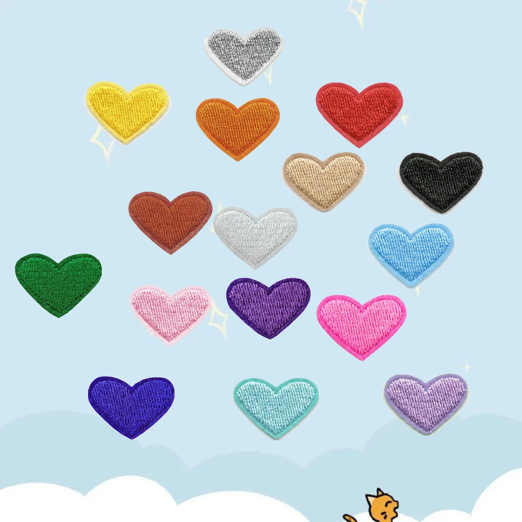 10Pcs Mini Multicolor Heart DIY Patches Embroidery For T-Shirt Iron On sewing Appliques Clothes Jeans Stickers Badges Patches
10Pcs Mini Multicolor Heart DIY Patches Embroidery For T-Shirt Iron On sewing Appliques Clothes Jeans Stickers Badges Patches