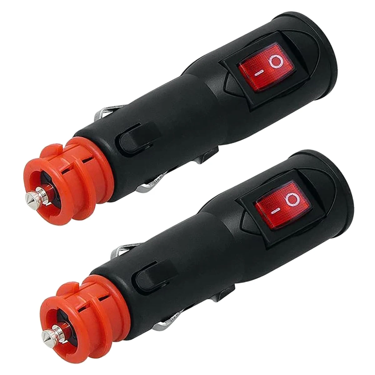 2 PCS Power Adapter Connector 12V Car Plug with Fuse and Switch 20mm Cig / 12mm DIN for Euro Vehicle Electrical
2 PCS Power Adapter Connector 12V Car Plug with Fuse and Switch 20mm Cig / 12mm DIN for Euro Vehicle Electrical