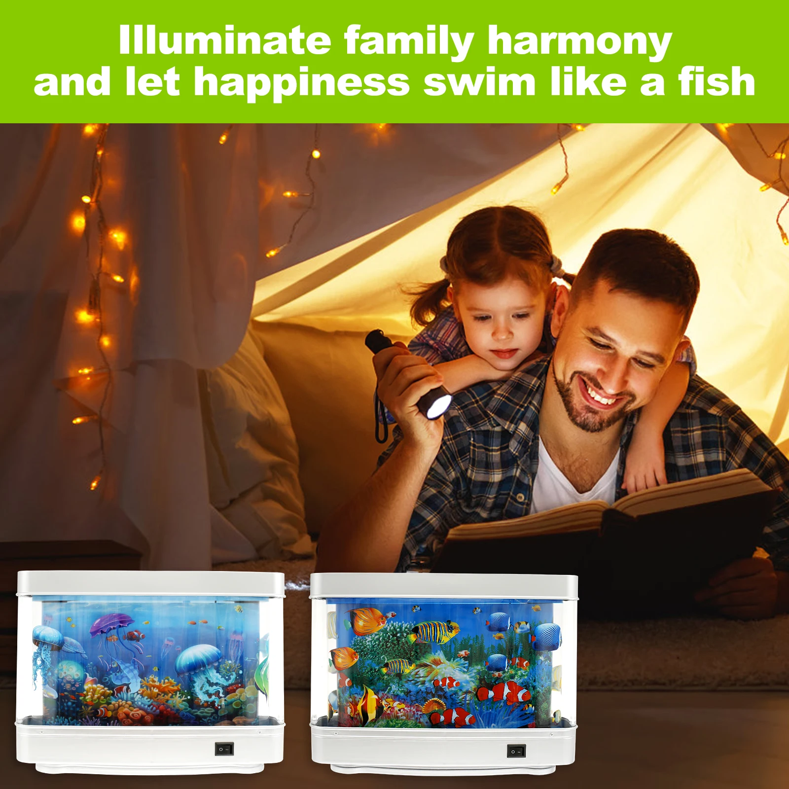 Fake Fish Tank Aquarium Toy Creative Aquarium Lamp Decorative Artificial Fish Lamp Aquarium Fish Night Light Small
Fake Fish Tank Aquarium Toy Creative Aquarium Lamp Decorative Artificial Fish Lamp Aquarium Fish Night Light Small