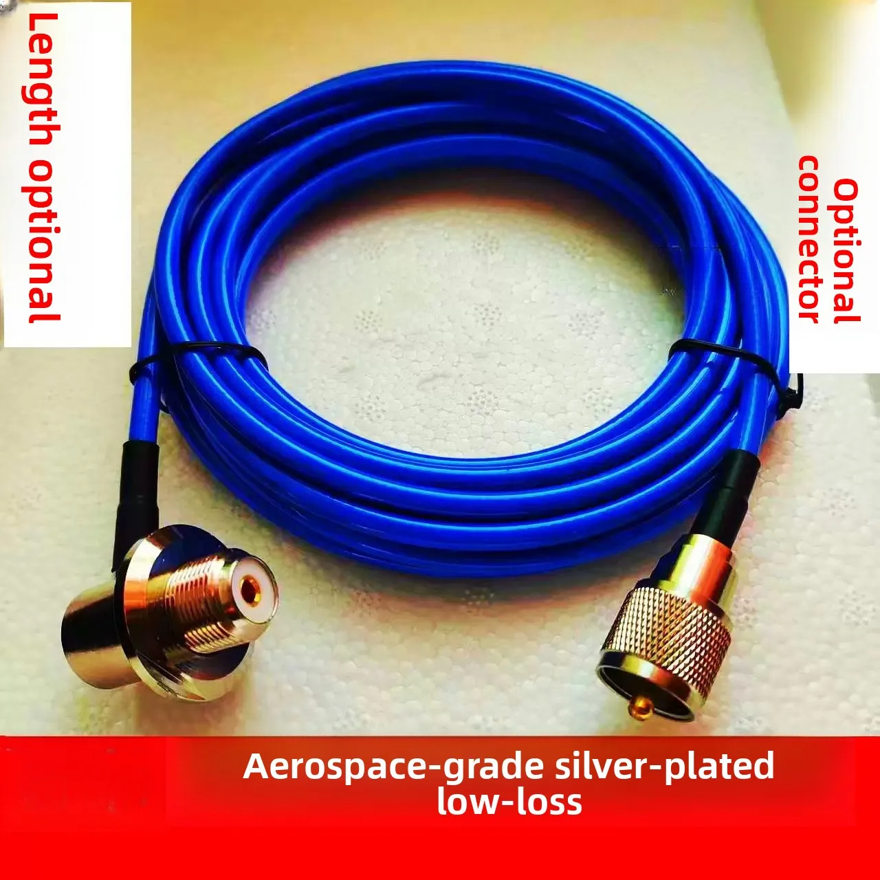 MIL-SPEC 50-3 Super Flexible Teflon Coaxial Cable – Silver-Plated Copper Low Loss RF Feeder Line for Mobile Radio & Antenna
MIL-SPEC 50-3 Super Flexible Teflon Coaxial Cable – Silver-Plated Copper Low Loss RF Feeder Line for Mobile Radio & Antenna