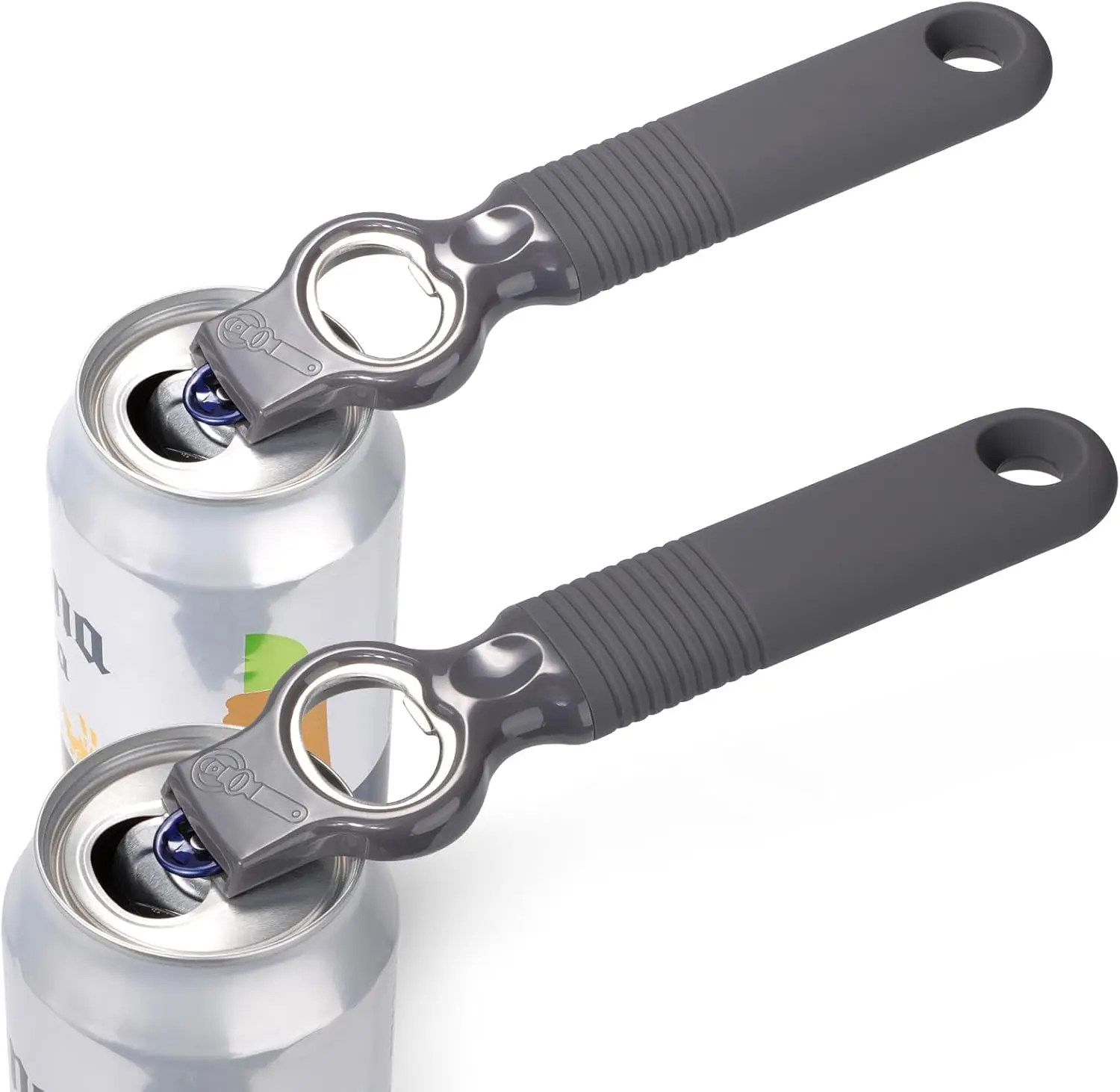 2-Pack Soda Can and Beer Bottle Opener with Silicone Handle, Easy Grip for Seniors and Arthritic Hands, Gray
2-Pack Soda Can and Beer Bottle Opener with Silicone Handle, Easy Grip for Seniors and Arthritic Hands, Gray