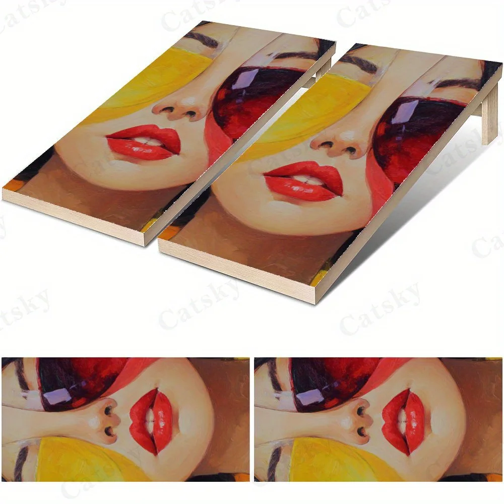 Женщина современного искусства с келихами для вина. 2D плоские виниловые наклейки из песочного доска — без пузырьков, простое нанесение, водонепроницаемость, одношаговая ренова.
Женщина современного искусства с келихами для вина. 2D плоские виниловые наклейки из песочного доска — без пузырьков, простое нанесение, водонепроницаемость, одношаговая ренова.