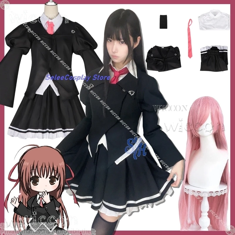 Карнавальный костюм на Хэллоуин Misakura Rin, косплей Galgame Sakura No Uta, аниме-костюм JK, школьная форма Kawaii, черный мини-д.
Карнавальный костюм на Хэллоуин Misakura Rin, косплей Galgame Sakura No Uta, аниме-костюм JK, школьная форма Kawaii, черный мини-д.