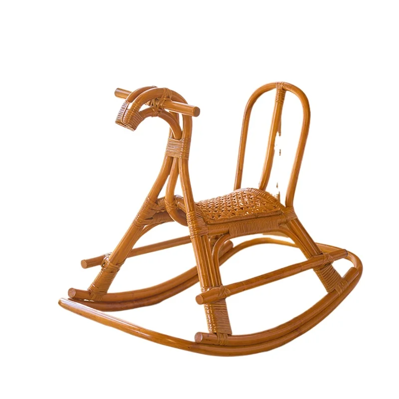 Rattan Children's Rocking Chair Indoor and Outdoor Universal Rocking Horse Balcony Trojan Horse Small Rocking Horse
Rattan Children's Rocking Chair Indoor and Outdoor Universal Rocking Horse Balcony Trojan Horse Small Rocking Horse