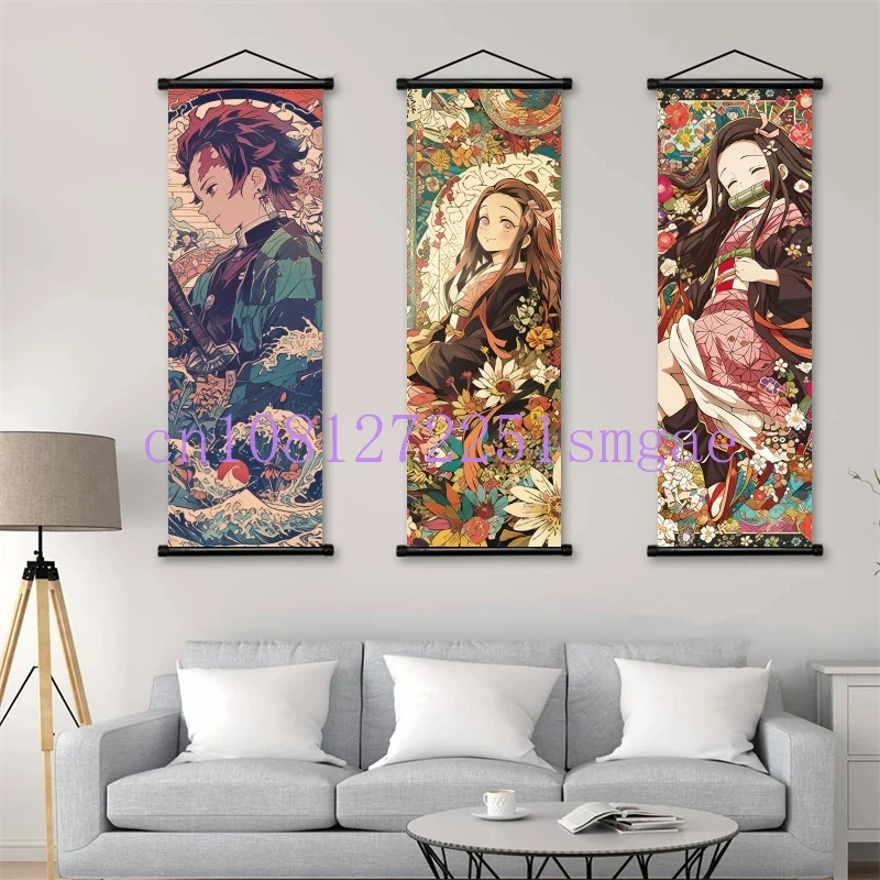 Anime Demon Slayer: Kimetsu No Yaiba Figures Poster Canvas Print Hanging Painting Wall Art Scrolls Picture Home Decoration Mural
Anime Demon Slayer: Kimetsu No Yaiba Figures Poster Canvas Print Hanging Painting Wall Art Scrolls Picture Home Decoration Mural