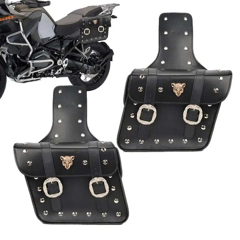 Motorcycle Saddle Bag PU Leather Waterproof Saddle Bags For Motorcycle Throw Over Adjustable Side Bag Motorcycle Storage
Motorcycle Saddle Bag PU Leather Waterproof Saddle Bags For Motorcycle Throw Over Adjustable Side Bag Motorcycle Storage