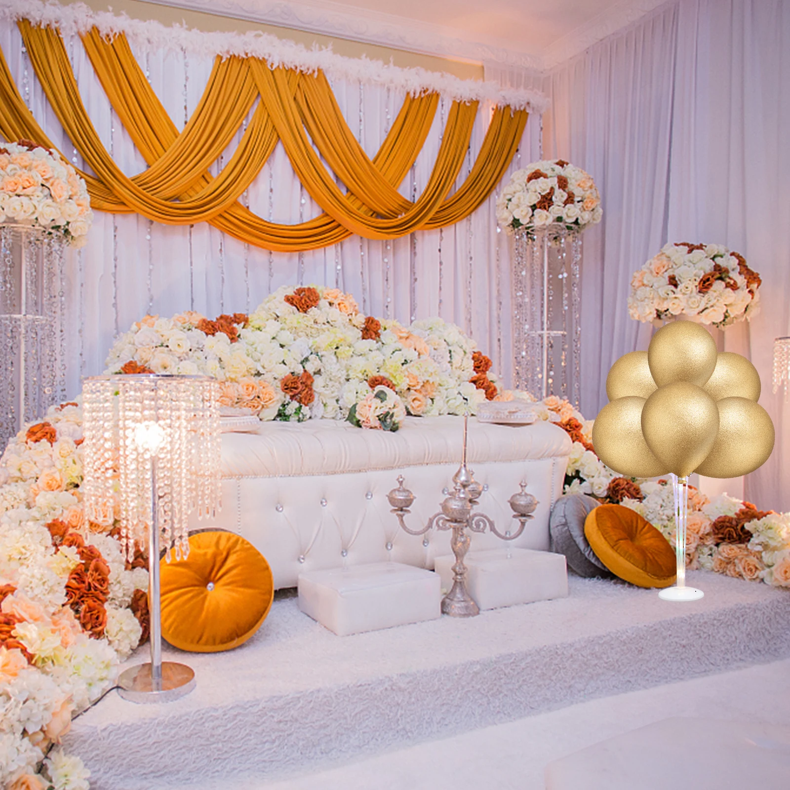 2 Sets Plastic Balloon Display Holder Sticks Reusable Easy Assembly Decorative Glow Table Wedding Party Balloons Rack Supplies
2 Sets Plastic Balloon Display Holder Sticks Reusable Easy Assembly Decorative Glow Table Wedding Party Balloons Rack Supplies