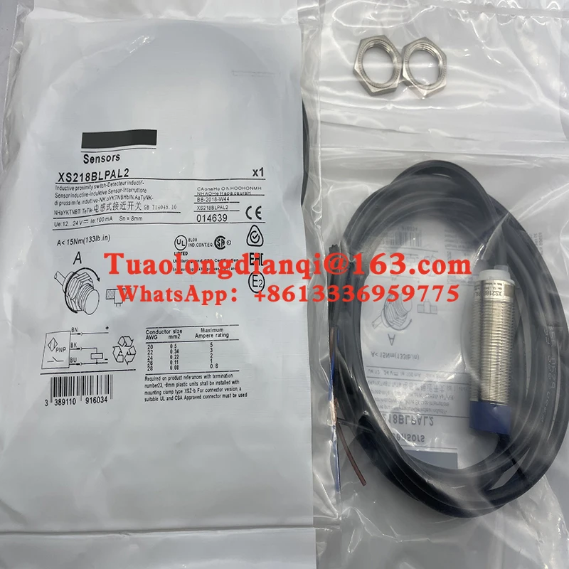XS218BLPAL2 XS218BLPBL2 XS218BLNAL2 новый оригинальный индуктивный датчик приближения в наличии
XS218BLPAL2 XS218BLPBL2 XS218BLNAL2 новый оригинальный индуктивный датчик приближения в наличии