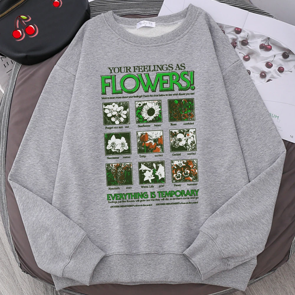 The Blooming Of Beautiful Flowers Pattern Sportswear Women Street Casual Sweatshirt Autumn Loose Pullovers Unisex Fleece Clothes
The Blooming Of Beautiful Flowers Pattern Sportswear Women Street Casual Sweatshirt Autumn Loose Pullovers Unisex Fleece Clothes