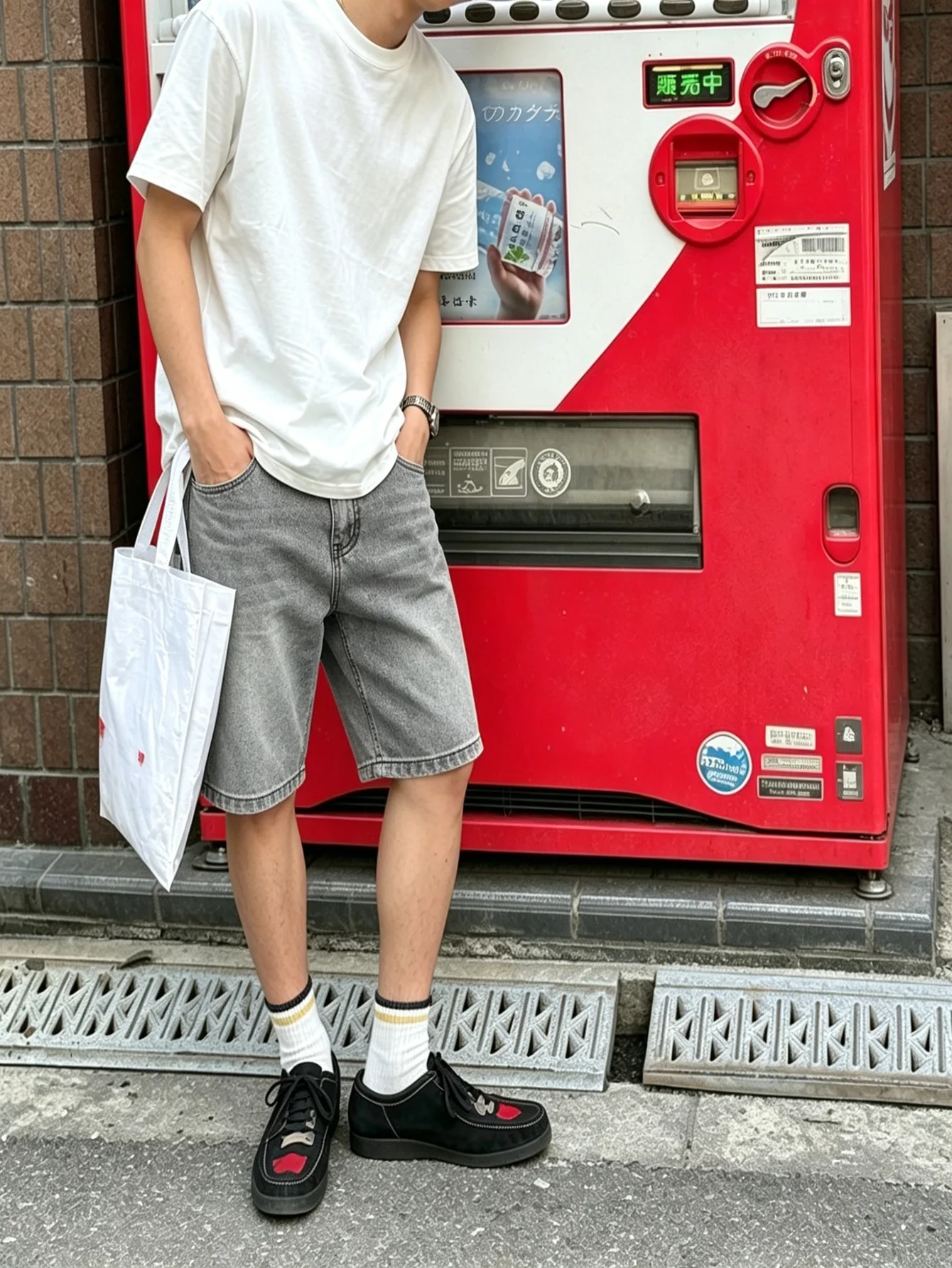 Daily trendy denim jorts loose non stretch plain color male outdoor walking short jeans
Daily trendy denim jorts loose non stretch plain color male outdoor walking short jeans