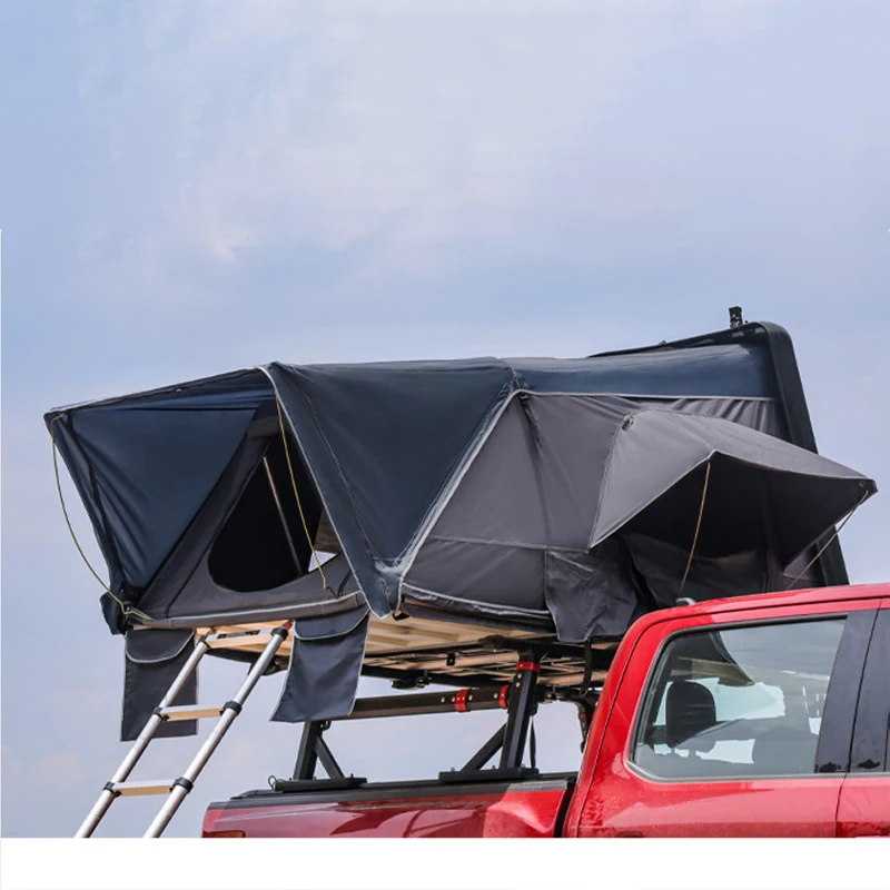 Top Tent Camper for Car Off Road Pick up 4x4 Rooftop Tent Hard Shell Aluminum Camping Rooftop Tent
Top Tent Camper for Car Off Road Pick up 4x4 Rooftop Tent Hard Shell Aluminum Camping Rooftop Tent