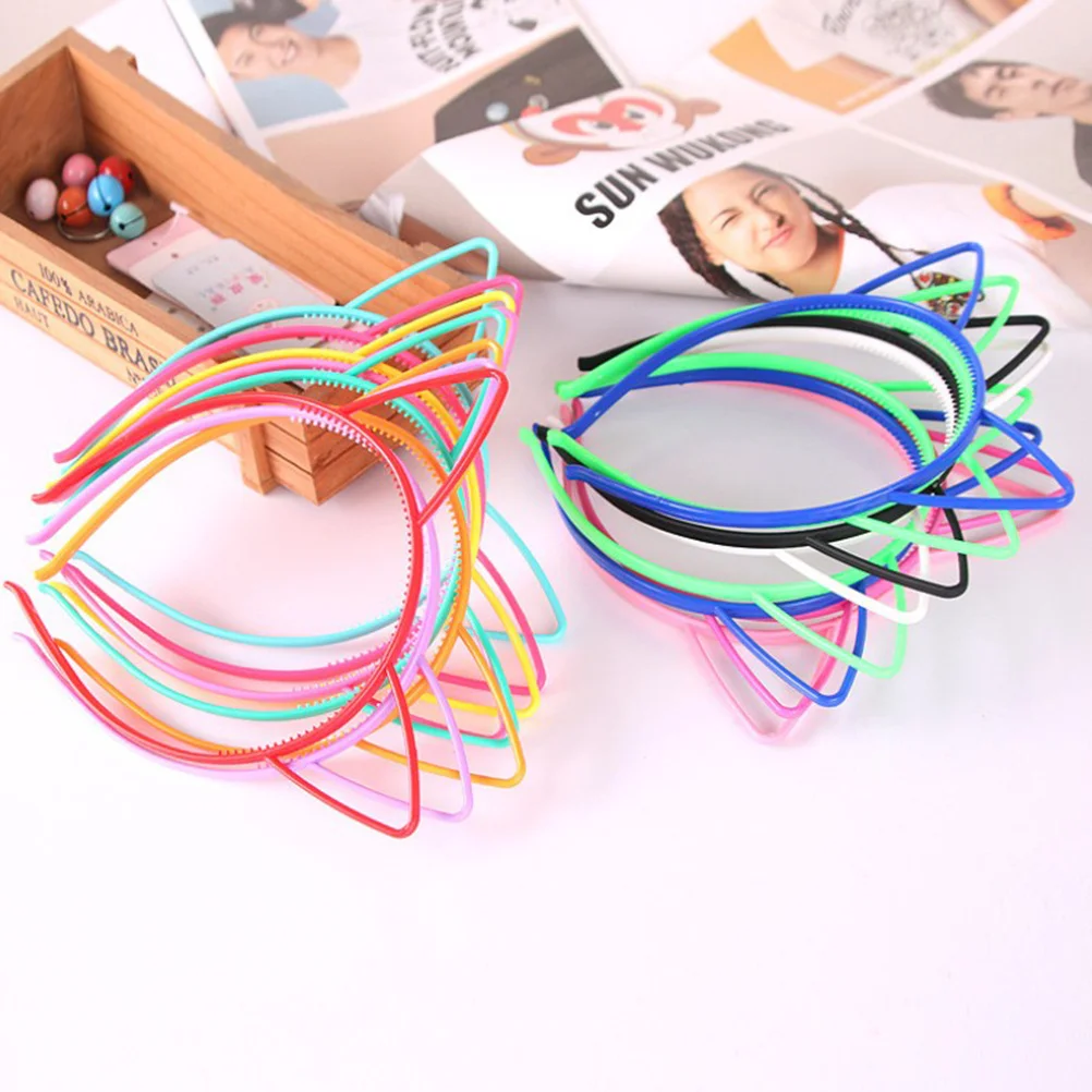 20Pcs Cat Ear Hair Bands Comfortable Lightweight Kids Headbands for Party Carnival Christmas Easter Hair Hoops Non-Deformation
20Pcs Cat Ear Hair Bands Comfortable Lightweight Kids Headbands for Party Carnival Christmas Easter Hair Hoops Non-Deformation