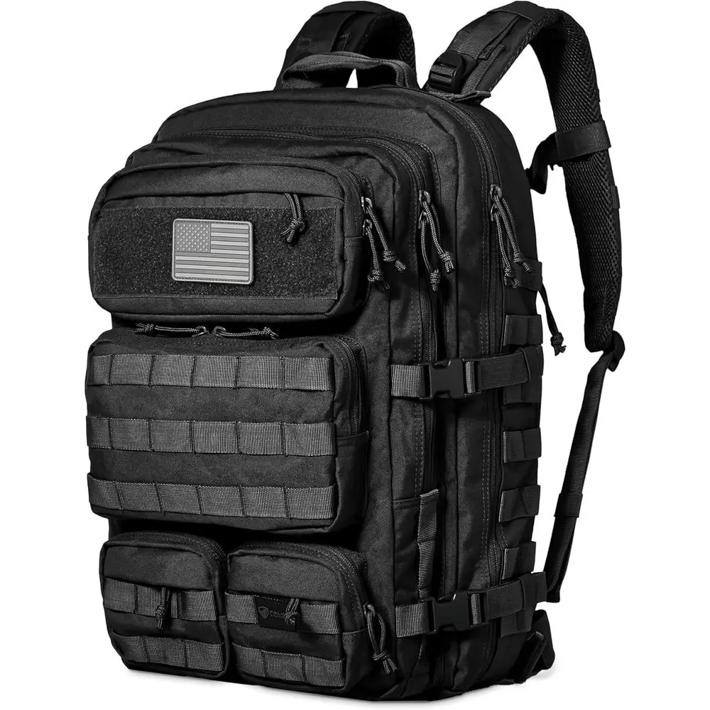 50L Large Military-Grade Molle Backpack for Men & Women - Strong, Outdoor & Bugout Ready
50L Large Military-Grade Molle Backpack for Men & Women - Strong, Outdoor & Bugout Ready