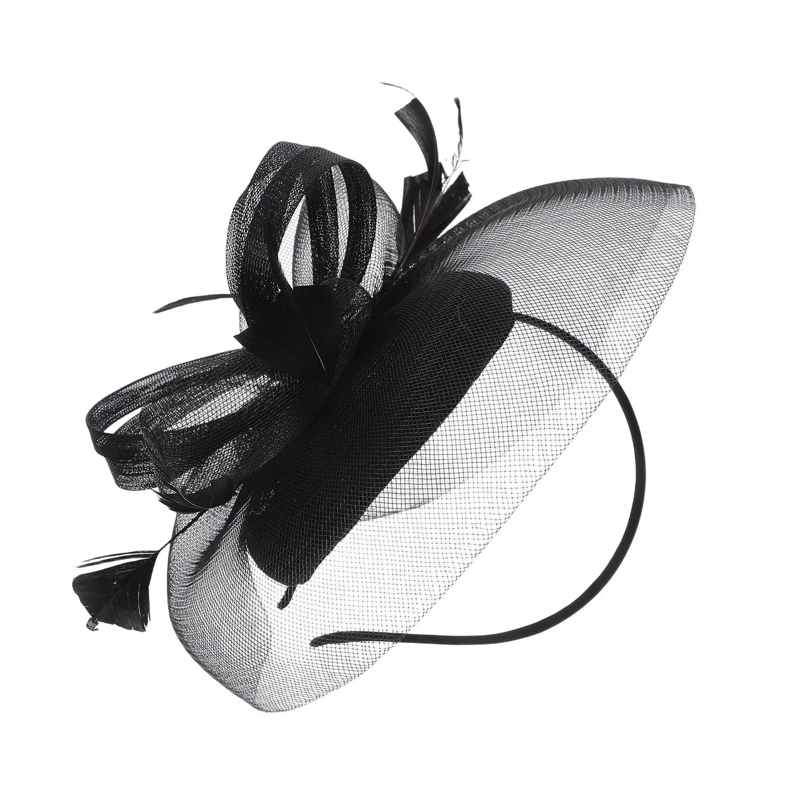 Elegant Fascinator Hat Women Hairband Gauze Plume Tea Party Wedding Banquet Headwear Lightweight Comfortable Durability
Elegant Fascinator Hat Women Hairband Gauze Plume Tea Party Wedding Banquet Headwear Lightweight Comfortable Durability