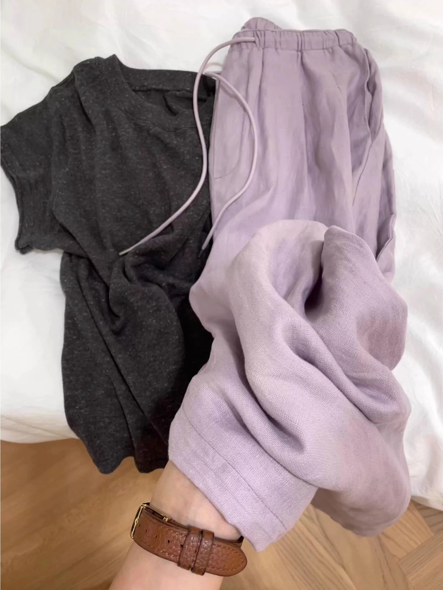 Loose Wide Leg Pants Women's Summer Lazy Style Drapey Linen Straight Casual Pants plus Size 300 Pounds Comfortable Breathable
Loose Wide Leg Pants Women's Summer Lazy Style Drapey Linen Straight Casual Pants plus Size 300 Pounds Comfortable Breathable