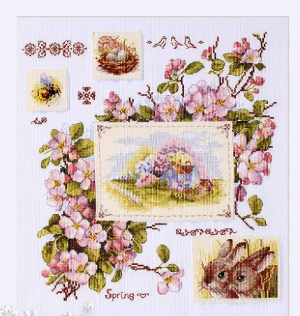 Four Seasons Цветочный пейзаж 14CT 41*43 см 14CT Хлопок DIY Наборы для вышивки крестом Китайские наборы для вышивки крестом Вышивка Рукоделие
Four Seasons Цветочный пейзаж 14CT 41*43 см 14CT Хлопок DIY Наборы для вышивки крестом Китайские наборы для вышивки крестом Вышивка Рукоделие