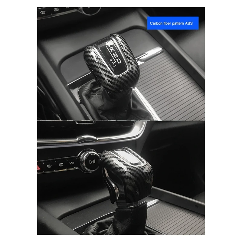 AV36-Car Gear Head Decorative Cover Carbon Fiber Pattern Gear Grip Accessories For 18-21 Volvo Xc60 Xc90 S90 V90 S60
AV36-Car Gear Head Decorative Cover Carbon Fiber Pattern Gear Grip Accessories For 18-21 Volvo Xc60 Xc90 S90 V90 S60
