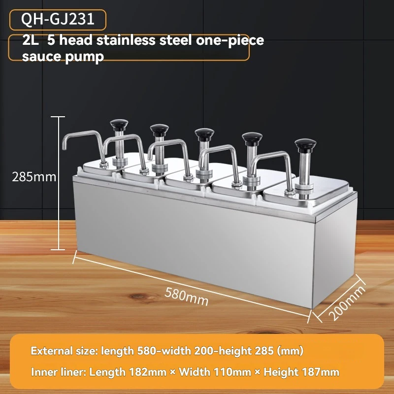5-Head Milk Tea Shop Syrup Fructose Jam Press Pump Squeeze Bottle Sugar Bottle Sauce Pump Juice Press Bottle Juice Press Pot
5-Head Milk Tea Shop Syrup Fructose Jam Press Pump Squeeze Bottle Sugar Bottle Sauce Pump Juice Press Bottle Juice Press Pot