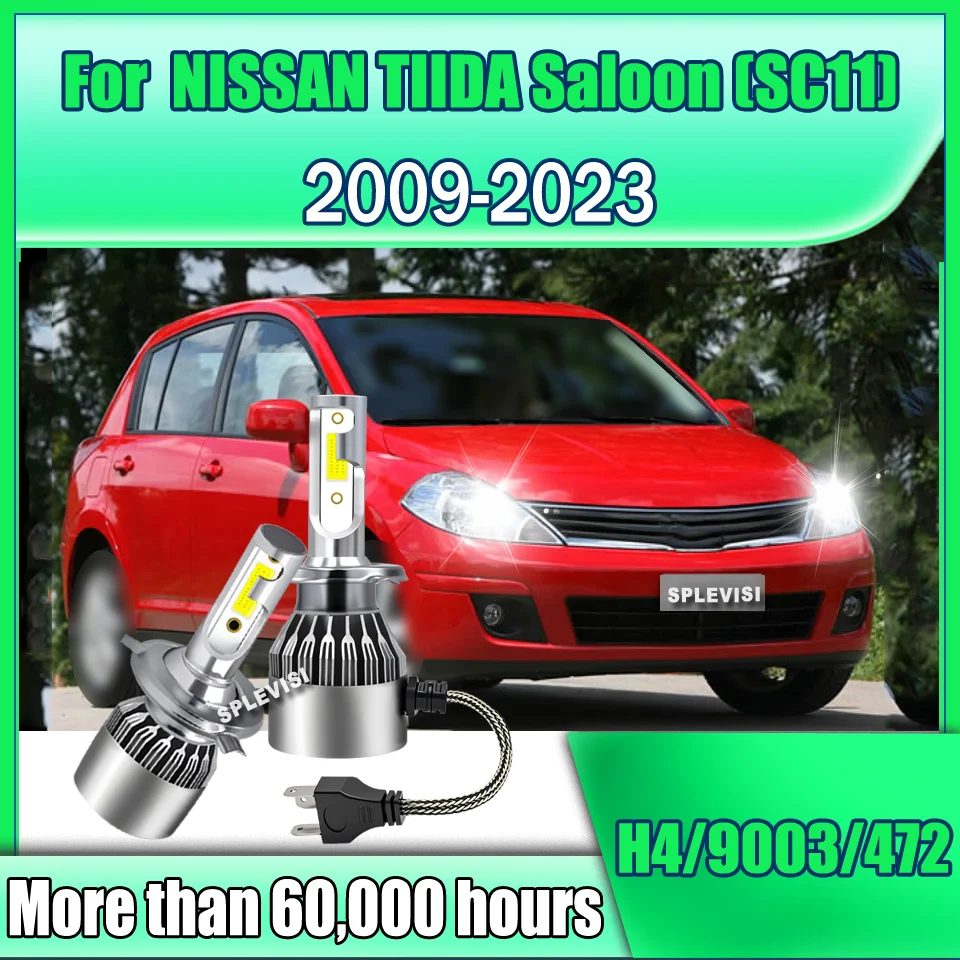 2pcs LED Bulbs H4 Truck lamp Light IP67 For NISSAN TIIDA Saloon (SC11) 2009 2010 2011 2012 2013 2014 2015 2016 2017 2018-2023
2pcs LED Bulbs H4 Truck lamp Light IP67 For NISSAN TIIDA Saloon (SC11) 2009 2010 2011 2012 2013 2014 2015 2016 2017 2018-2023