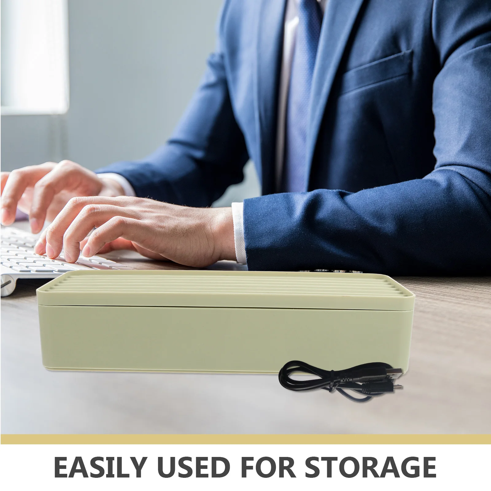 Data Cable Storage Box Cord Organizer Case Charging Electronic Container Desk Holder for Office The Wire
Data Cable Storage Box Cord Organizer Case Charging Electronic Container Desk Holder for Office The Wire