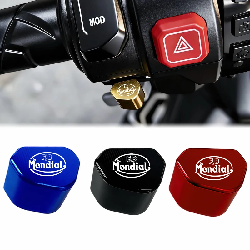 Moto turn signal switch button modification turn key cap For FB Mondial Flat Track Hps 125 300 Hipster Imola Smt Smx 125 Enduro
Moto turn signal switch button modification turn key cap For FB Mondial Flat Track Hps 125 300 Hipster Imola Smt Smx 125 Enduro